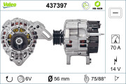 437397 generátor VALEO RE-GEN REMANUFACTURED VALEO