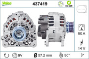 437419 generátor VALEO RE-GEN REMANUFACTURED VALEO