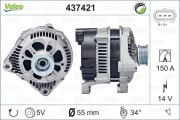 437421 generátor VALEO RE-GEN REMANUFACTURED VALEO