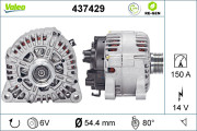 437429 generátor VALEO RE-GEN REMANUFACTURED VALEO