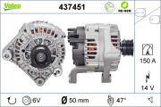 437451 generátor VALEO RE-GEN REMANUFACTURED VALEO