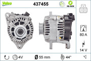 437455 generátor VALEO RE-GEN REMANUFACTURED VALEO