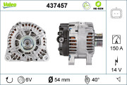 437457 generátor VALEO RE-GEN REMANUFACTURED VALEO