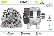 437461 generátor VALEO RE-GEN REMANUFACTURED VALEO