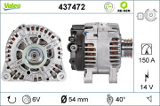 437472 generátor VALEO RE-GEN REMANUFACTURED VALEO