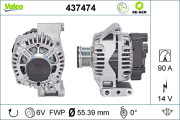 437474 generátor VALEO RE-GEN REMANUFACTURED VALEO