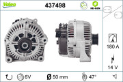 437498 generátor VALEO RE-GEN REMANUFACTURED VALEO