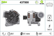 437500 generátor VALEO RE-GEN REMANUFACTURED VALEO