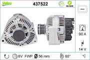 437522 generátor VALEO RE-GEN REMANUFACTURED VALEO