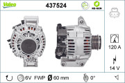 437524 generátor VALEO RE-GEN REMANUFACTURED VALEO