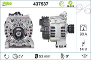 437537 generátor VALEO RE-GEN REMANUFACTURED VALEO