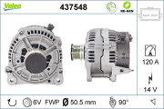 437548 generátor VALEO RE-GEN REMANUFACTURED VALEO