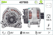 437553 generátor VALEO RE-GEN REMANUFACTURED VALEO