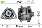 437604 generátor VALEO RE-GEN REMANUFACTURED VALEO