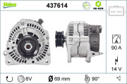 437614 generátor VALEO RE-GEN REMANUFACTURED VALEO