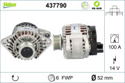 437790 generátor VALEO RE-GEN REMANUFACTURED VALEO