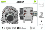 439667 VALEO alternátor 439667 VALEO