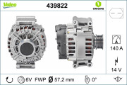 439822 generátor VALEO ORIGINS NEW VALEO