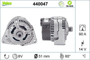 440047 generátor VALEO RE-GEN REMANUFACTURED VALEO