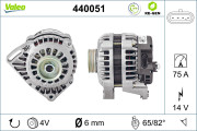 440051 generátor VALEO RE-GEN REMANUFACTURED VALEO