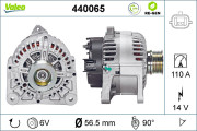 440065 generátor VALEO RE-GEN REMANUFACTURED VALEO