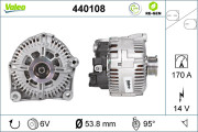 440108 generátor VALEO RE-GEN REMANUFACTURED VALEO