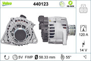 440123 generátor VALEO RE-GEN REMANUFACTURED VALEO