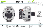 440178 generátor VALEO RE-GEN REMANUFACTURED VALEO