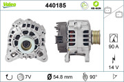 440185 generátor VALEO RE-GEN REMANUFACTURED VALEO