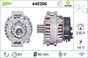 440206 generátor VALEO RE-GEN REMANUFACTURED VALEO