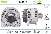 440216 generátor VALEO RE-GEN REMANUFACTURED VALEO