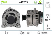 440235 generátor VALEO RE-GEN REMANUFACTURED VALEO