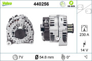 440256 generátor VALEO RE-GEN REMANUFACTURED VALEO