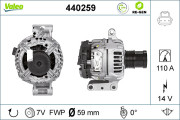 440259 generátor VALEO RE-GEN REMANUFACTURED VALEO