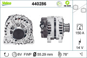 440286 generátor VALEO RE-GEN REMANUFACTURED VALEO