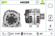 440288 generátor VALEO RE-GEN REMANUFACTURED VALEO