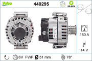 440295 generátor VALEO RE-GEN REMANUFACTURED VALEO