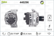 440296 generátor VALEO RE-GEN REMANUFACTURED VALEO