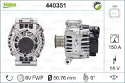 440351 generátor VALEO RE-GEN REMANUFACTURED VALEO