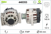 440353 generátor VALEO RE-GEN REMANUFACTURED VALEO