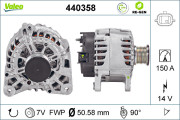 440358 generátor VALEO RE-GEN REMANUFACTURED VALEO