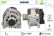 440409 generátor VALEO RE-GEN REMANUFACTURED VALEO