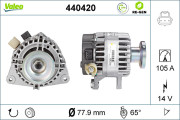 440420 generátor VALEO RE-GEN REMANUFACTURED VALEO