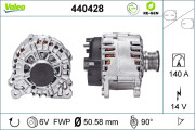 440428 generátor VALEO RE-GEN REMANUFACTURED VALEO