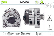 440430 generátor VALEO RE-GEN REMANUFACTURED VALEO