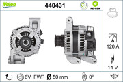 440431 generátor VALEO RE-GEN REMANUFACTURED VALEO