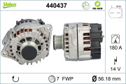 440437 generátor VALEO RE-GEN REMANUFACTURED VALEO