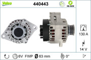 440443 generátor VALEO RE-GEN REMANUFACTURED VALEO