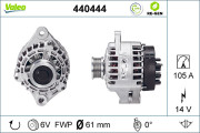 440444 generátor VALEO RE-GEN REMANUFACTURED VALEO