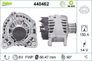 440462 generátor VALEO RE-GEN REMANUFACTURED VALEO